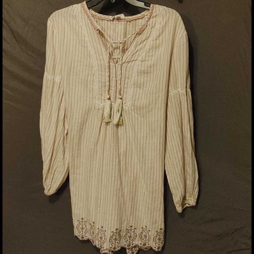 Anthropology boho dress